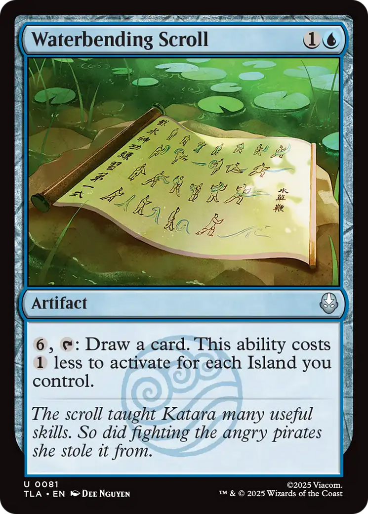 Waterbending Scroll [Avatar: The Last Airbender] | Odin's Place