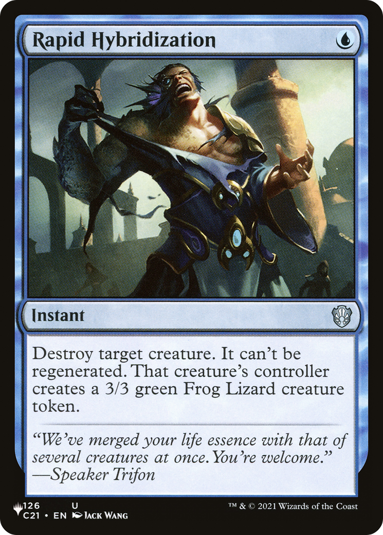 Rapid Hybridization [The List] | Odin's Place