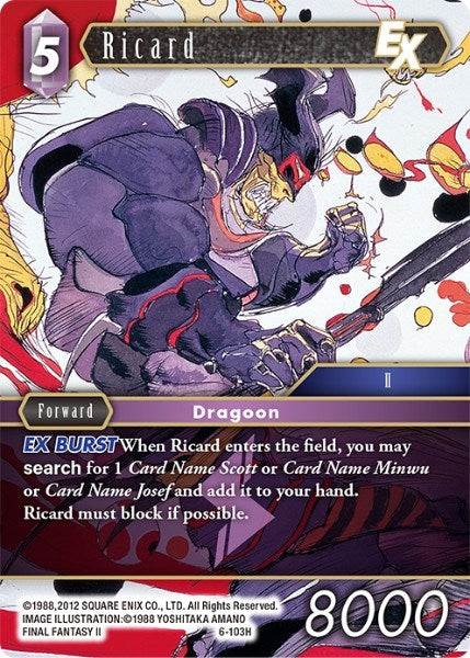 Ricard [Opus VI] | Odin's Place