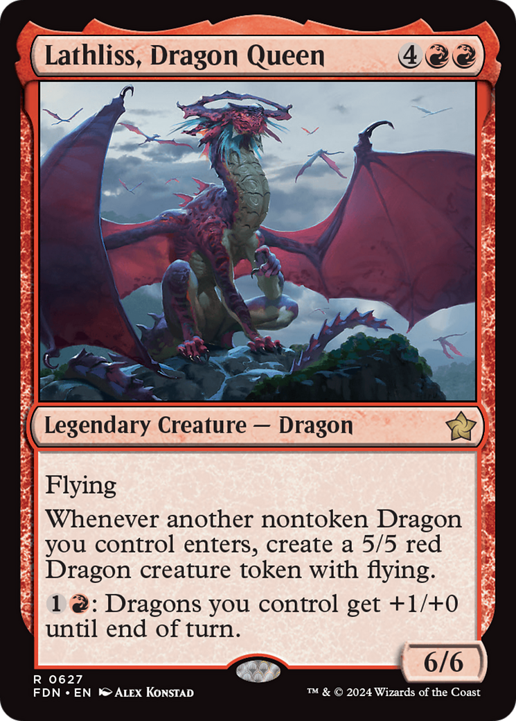 Lathliss, Dragon Queen [Foundations] | Odin's Place