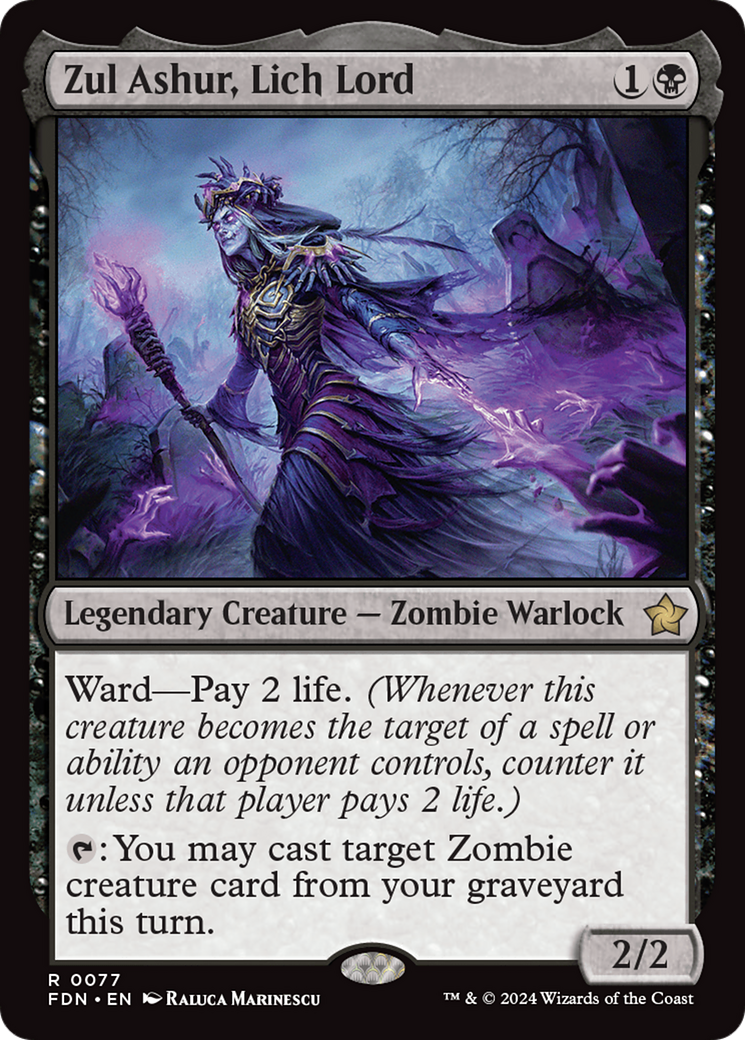 Zul Ashur, Lich Lord [Foundations] | Odin's Place