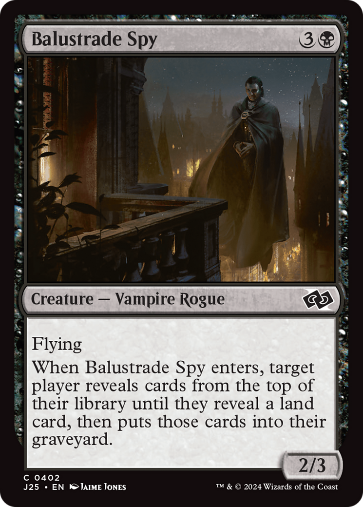 Balustrade Spy [Foundations Jumpstart] | Odin's Place