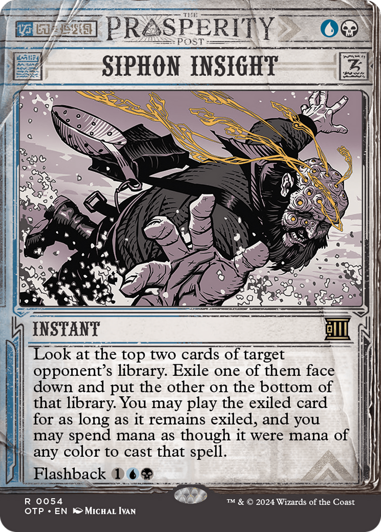 Siphon Insight [Outlaws of Thunder Junction: Breaking News] | Odin's Place