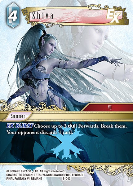 Shiva EX [Boss Deck: Final Fantasy VII] | Odin's Place