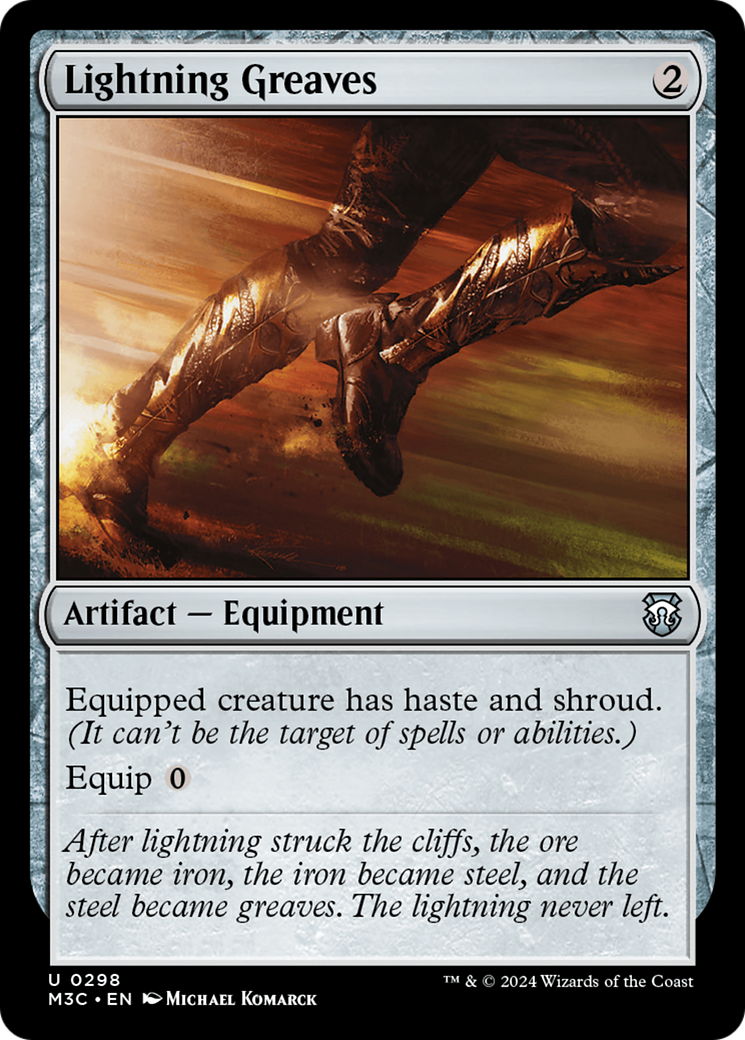 Lightning Greaves [Modern Horizons 3 Commander] | Odin's Place