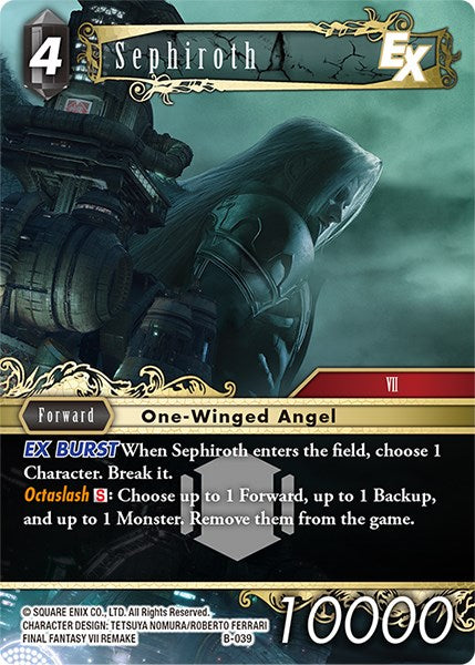Sephiroth EX [Boss Deck: Final Fantasy VII] | Odin's Place