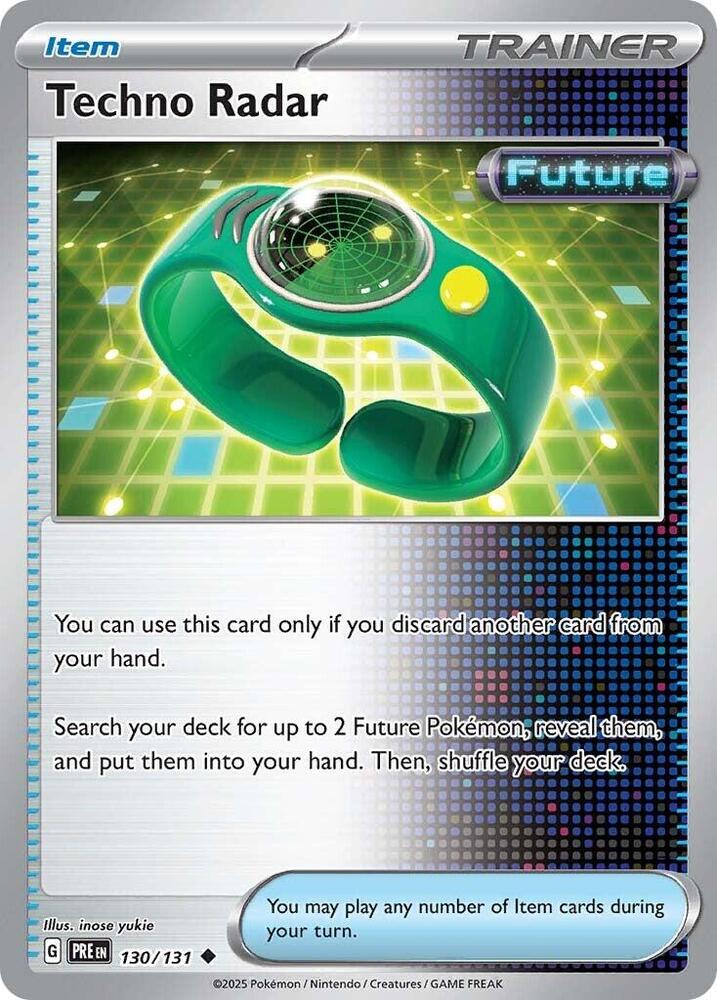 Techno Radar (130/131) [Scarlet & Violet: Prismatic Evolutions] | Odin's Place