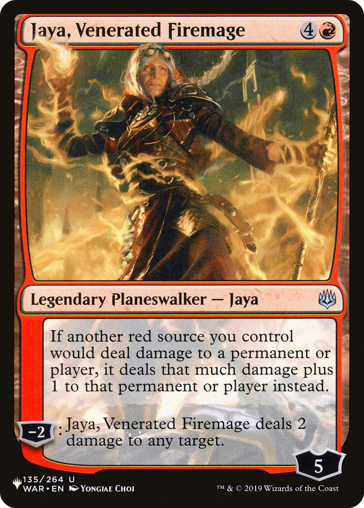 Jaya, Venerated Firemage [The List] | Odin's Place