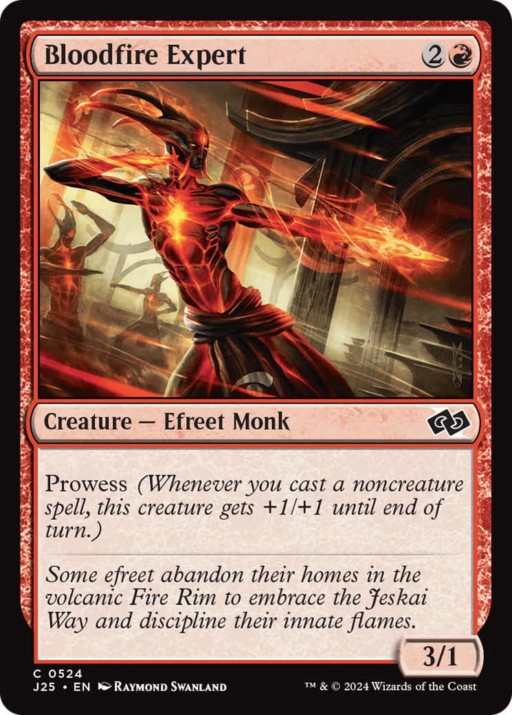 Bloodfire Expert [Foundations Jumpstart] | Odin's Place