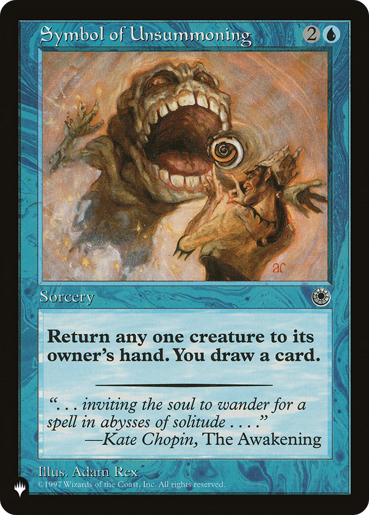 Symbol of Unsummoning [The List] | Odin's Place