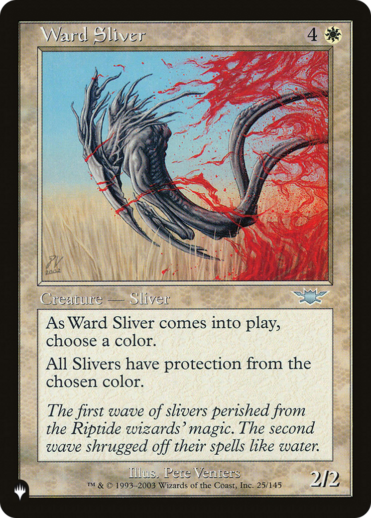 Ward Sliver [The List] | Odin's Place