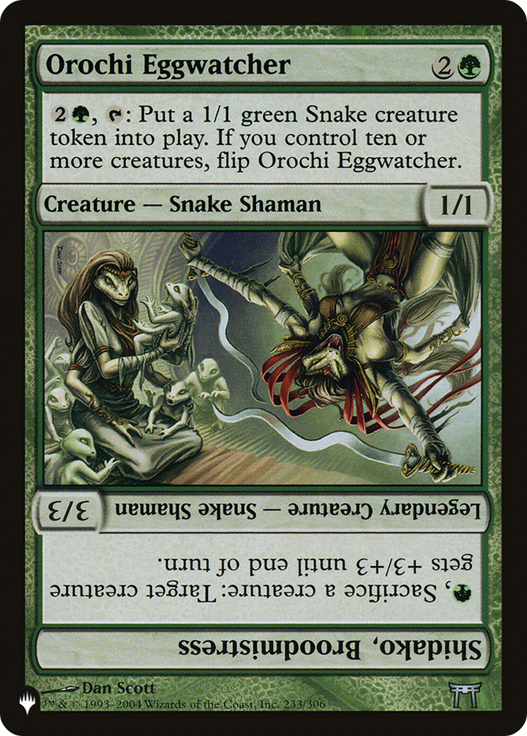 Orochi Eggwatcher // Shidako, Broodmistress [The List] | Odin's Place