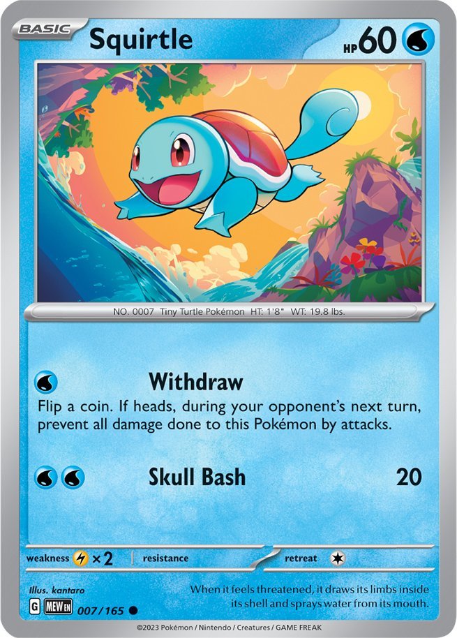 Squirtle (007/165) [Scarlet & Violet 151] | Odin's Place