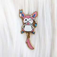 Sugar Cubed Studios Pokemon Dangle-Tail Pins | Odin's Place