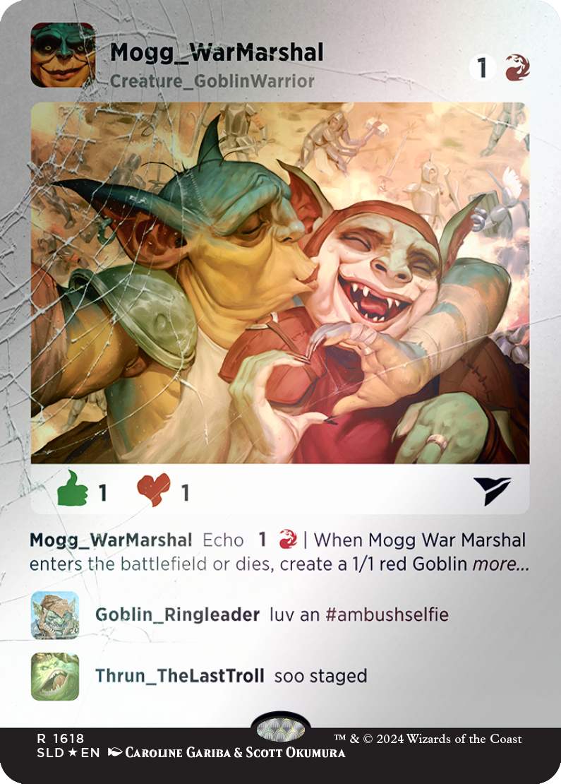 Mogg War Marshal (Rainbow Foil) [Secret Lair Drop Series] | Odin's Place