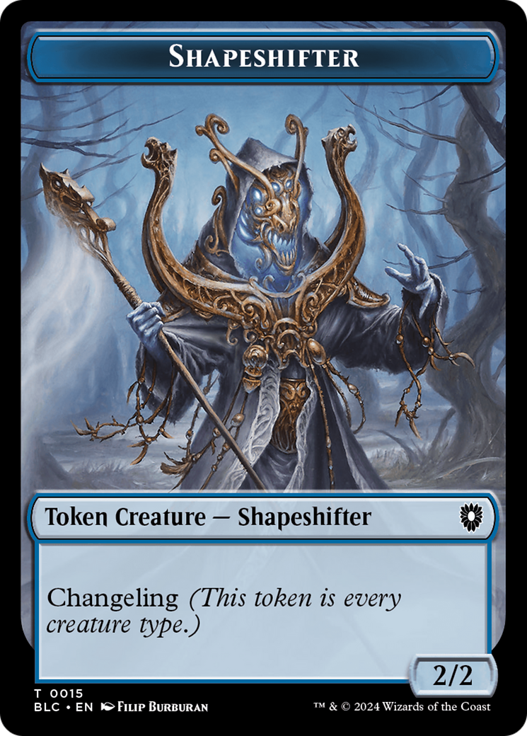 Pest // Shapeshifter Double-Sided Token [Bloomburrow Commander Tokens] | Odin's Place