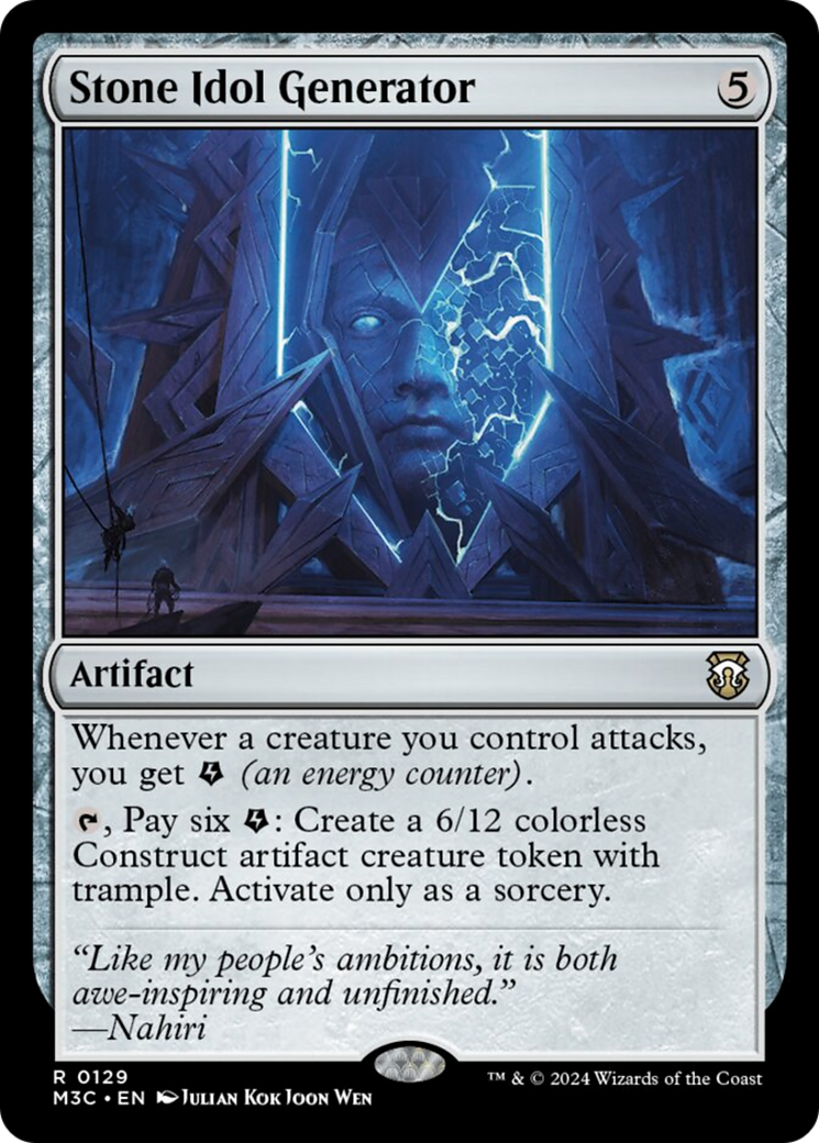 Stone Idol Generator [Modern Horizons 3 Commander] | Odin's Place
