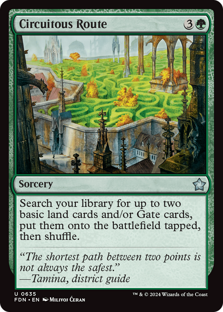 Circuitous Route [Foundations] | Odin's Place