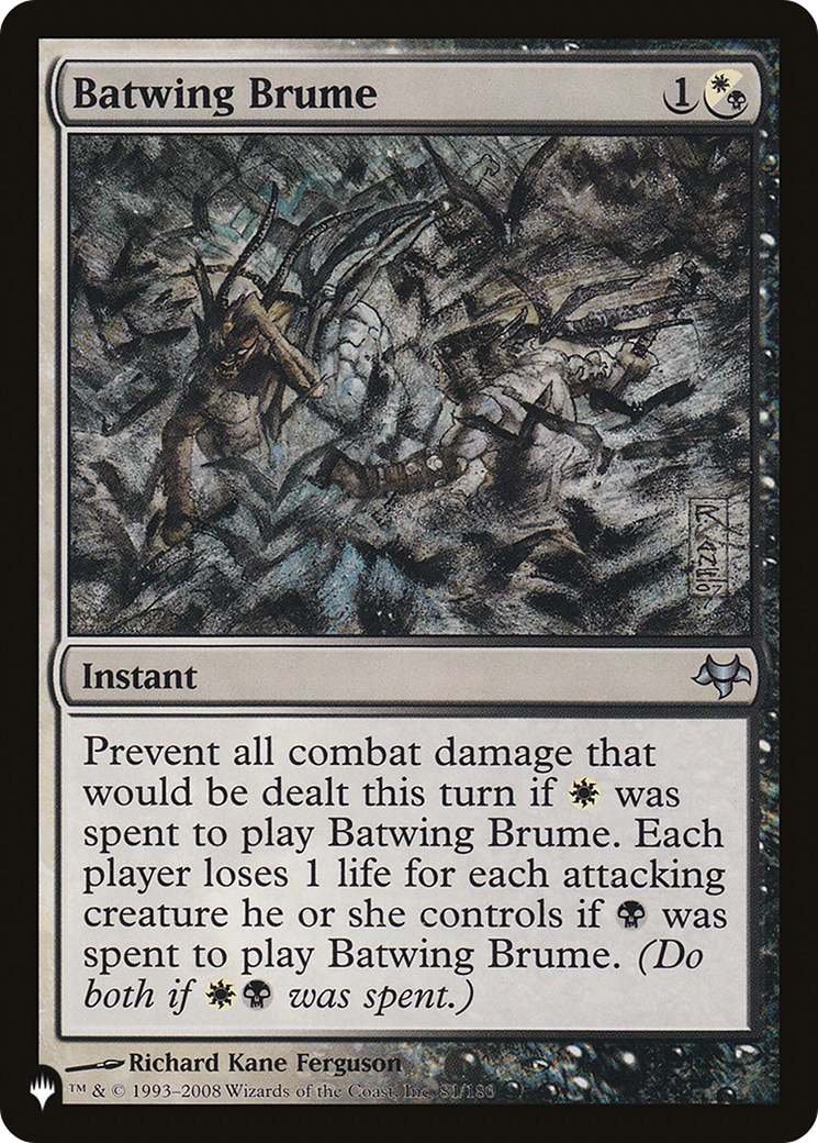 Batwing Brume [The List] | Odin's Place