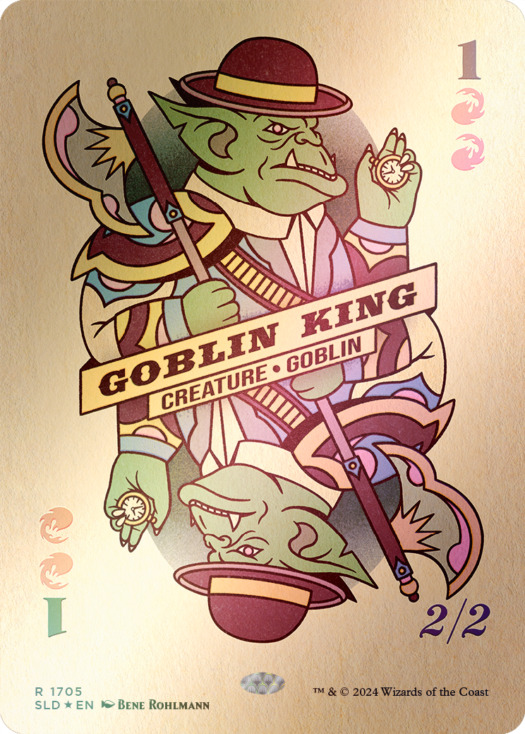 Goblin King (1705) (Rainbow Foil) [Secret Lair Drop Series] | Odin's Place