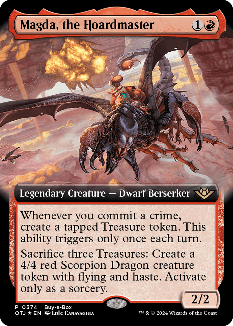 Magda, the Hoardmaster (Buy-A-Box) [Outlaws of Thunder Junction Promos] | Odin's Place