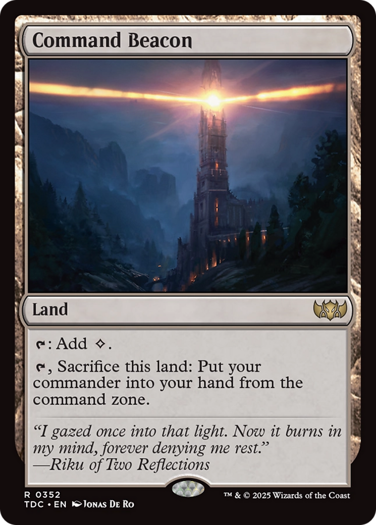 Command Beacon [Tarkir: Dragonstorm Commander] | Odin's Place