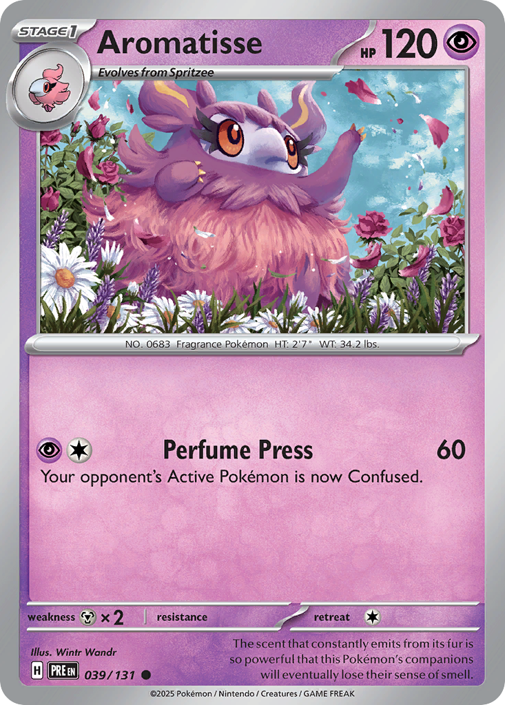 Aromatisse (039/131) (Master Ball Pattern) [Scarlet & Violet: Prismatic Evolutions] | Odin's Place