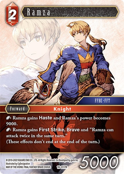 Ramza [Emissaries of Light] | Odin's Place