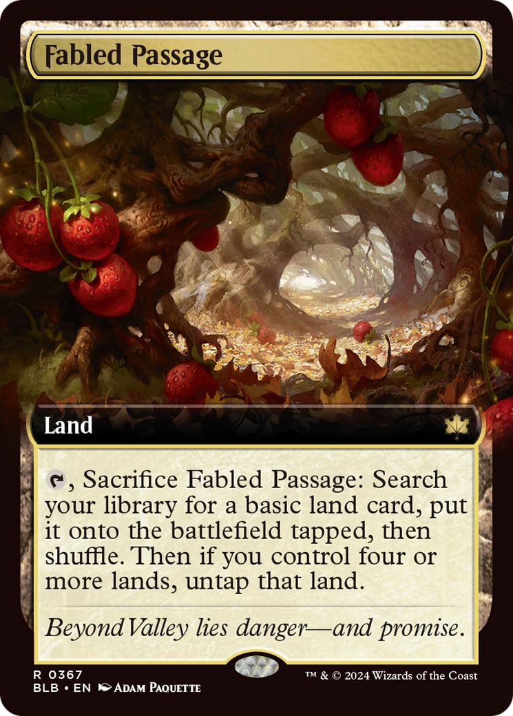 Fabled Passage (Extended Art) [Bloomburrow] | Odin's Place
