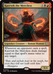 Kaervek the Merciless [Duskmourn: House of Horror Commander] | Odin's Place