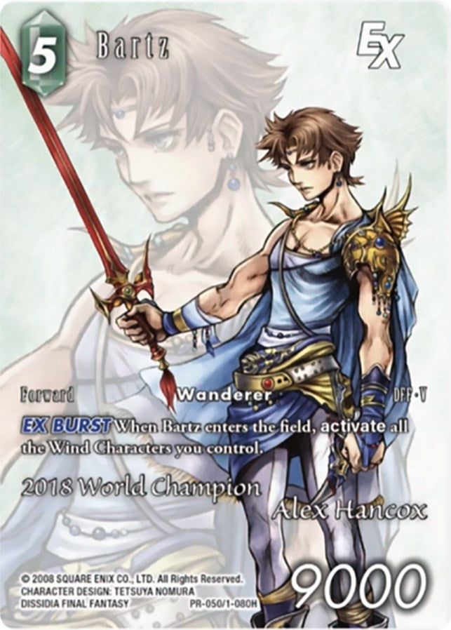 Bartz EX (2018 World Champion) [Opus I Promo Cards] | Odin's Place