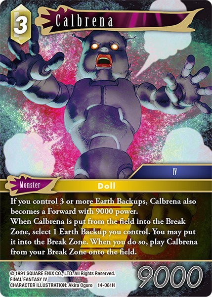 Calbrena [Opus XIV: Crystal Abyss] | Odin's Place