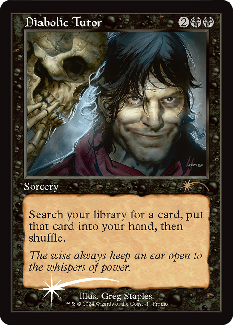 Diabolic Tutor [Wizards Play Network 2024] | Odin's Place
