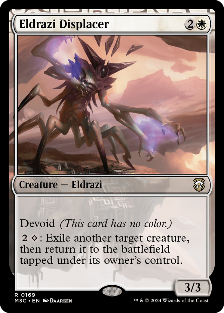 Eldrazi Displacer (Ripple Foil) [Modern Horizons 3 Commander] | Odin's Place