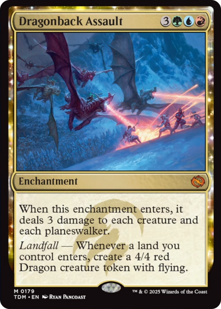 Dragonback Assault [Tarkir: Dragonstorm] | Odin's Place