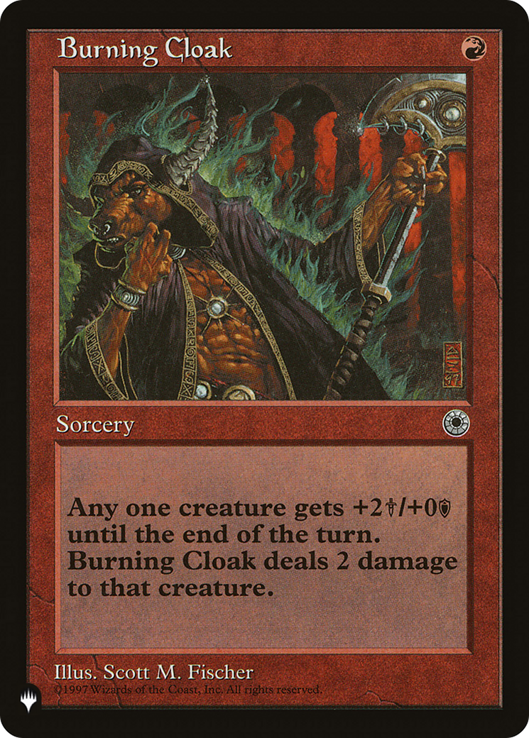 Burning Cloak [The List] | Odin's Place