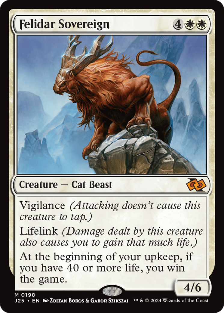 Felidar Sovereign [Foundations Jumpstart] | Odin's Place
