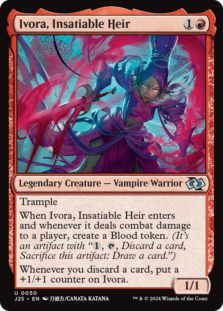 Ivora, Insatiable Heir (Anime) [Foundations Jumpstart] | Odin's Place