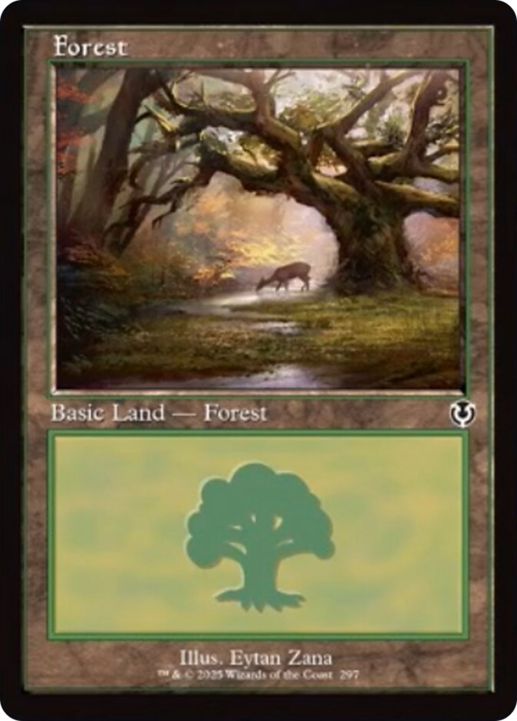 Forest (297) (Retro Frame) [Innistrad Remastered] | Odin's Place