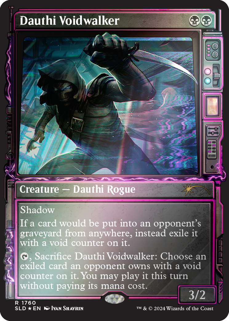 Dauthi Voidwalker (Rainbow Foil) [Secret Lair Drop Series] | Odin's Place