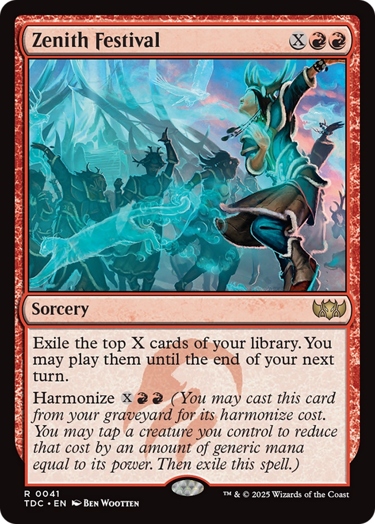 Zenith Festival [Tarkir: Dragonstorm Commander] | Odin's Place