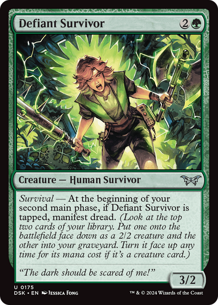 Defiant Survivor [Duskmourn: House of Horror] | Odin's Place