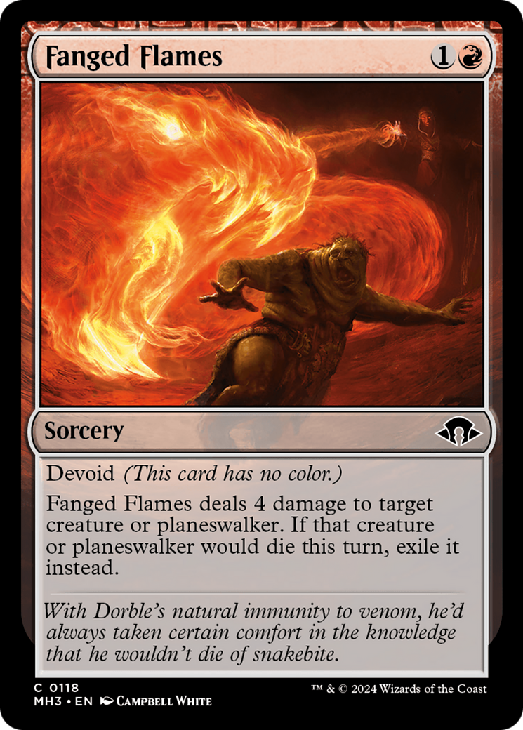 Fanged Flames [Modern Horizons 3] | Odin's Place