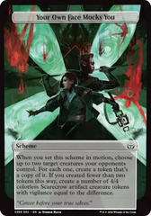 Your Own Face Mocks You (Full Art) [Duskmourn: Archenemy] | Odin's Place