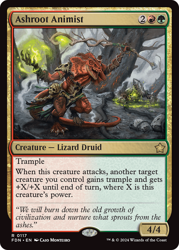 Ashroot Animist [Foundations] | Odin's Place
