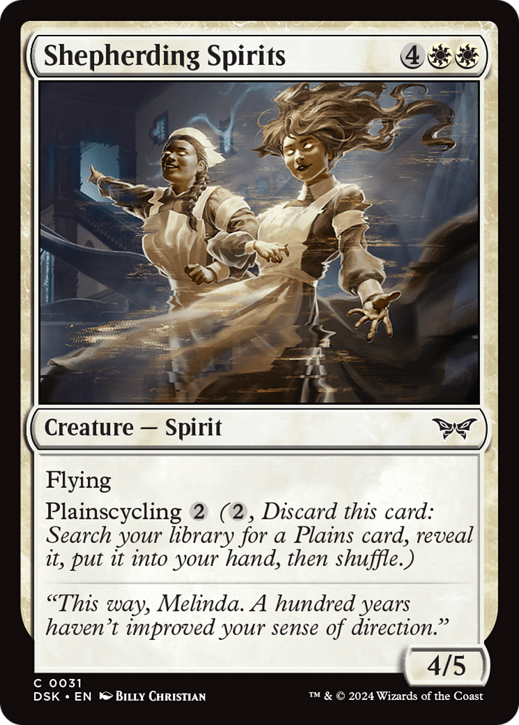 Shepherding Spirits [Duskmourn: House of Horror] | Odin's Place