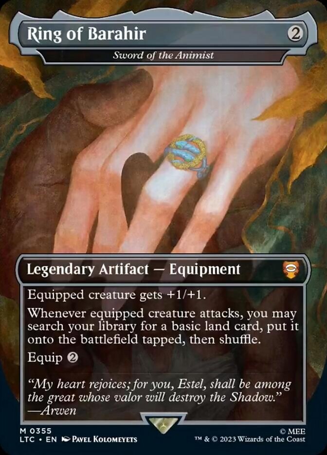 Ring of Barahir - Sword of the Animist [The Lord of the Rings: Tales of Middle-Earth Commander] | Odin's Place