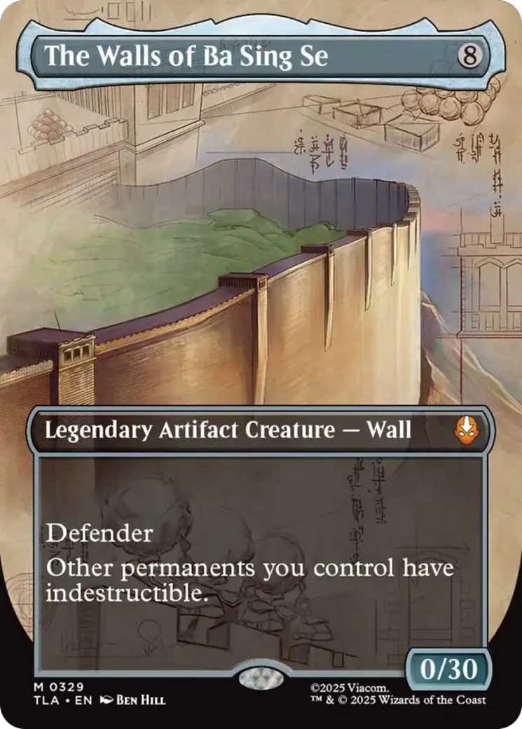 The Walls of Ba Sing Se (Borderless) [Avatar: The Last Airbender] | Odin's Place