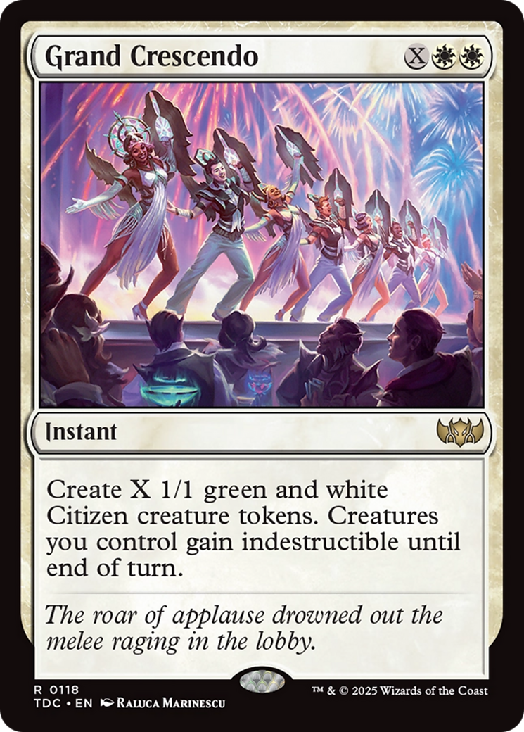 Grand Crescendo [Tarkir: Dragonstorm Commander] | Odin's Place