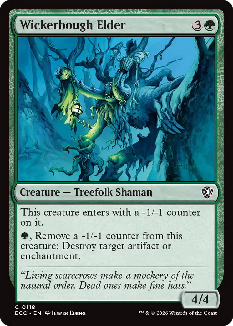 Wickerbough Elder [Lorwyn Eclipsed Commander] | Odin's Place